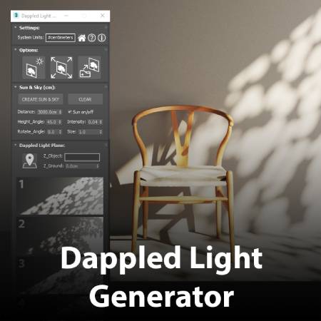 450 x 450 | Dappled Light Generator
