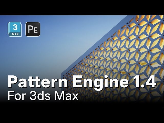 Découvrez Pattern Engine 1.0 pour 3ds Max – un outil MaxScript puissant pour générer des motifs procéduraux de manière rapide et flexible. Parfait pour les architectes, designers et artistes 3D.
